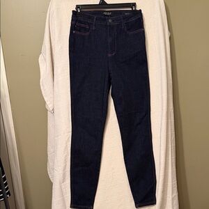 Judy Blue Deep Indigo Skinny Jeans With Heart Pockets